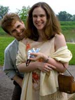 Mike and Gretchen. Susan Shie 2003.