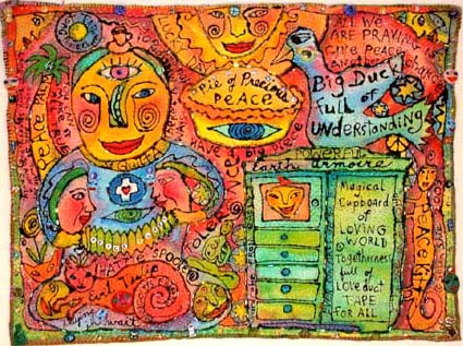 Peace Cupboard.Susan Shie 2004.