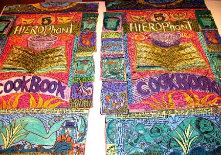 Print Quilts #1 and #7.Susan Shie 2003.