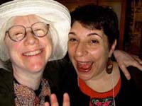 Robin and I are just so happy to be in Athens! Susan Shie 2003.