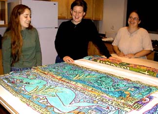 Wash U, Island Press Print Quilters.Susan Shie 2003.