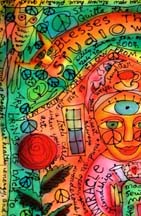 Detail of Studio Blessing #0.Susan Shie 2004.