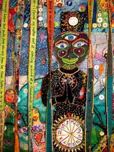 Detail of IZE's Trailer Court. Susan Shie 2003.
