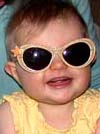Eva in her sunglasses.Susan Shie 2005.