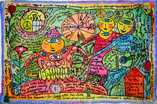 Eva's Birth. Susan Shie 2005.
