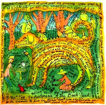 Hattie Garden.Susan Shie 2004.