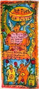 Pot Pies for Peace #3.Susan Shie 2004.