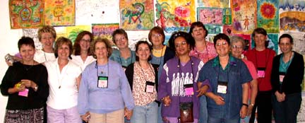 Students at Q/SDS.Susan Shie 2004.