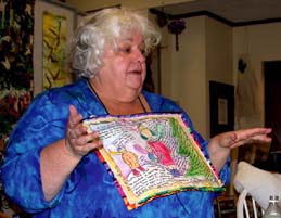 Rasta Rita in my Lowell class in Sept.Susan Shie 2004.