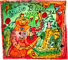 My donation for Art Quilt Tahoe auction.Susan Shie 2004.
