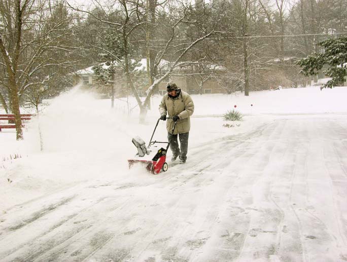 Blizzard Feb, 07. ©Susan Shie 2007.
